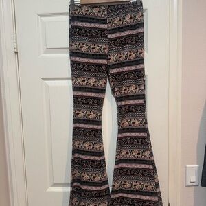 Gorgeous Bohemian Patterned Flare Pants